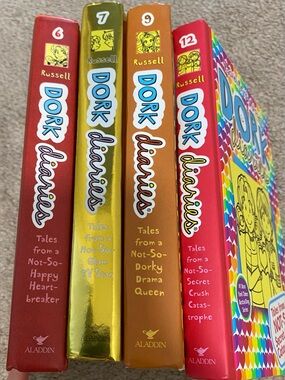 Dork Diaries kids 4 book collection